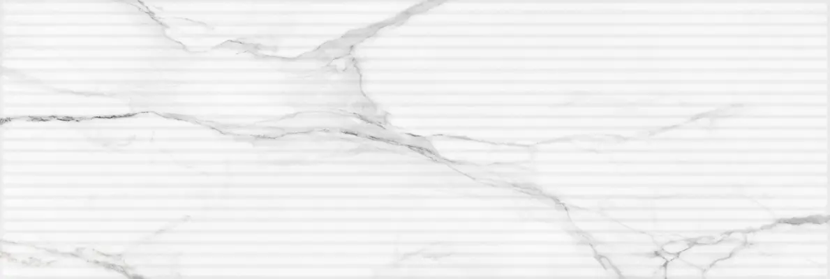 Керамическая настенная плитка Marble matt white wall 02 300х900 белая Gracia Ceramica