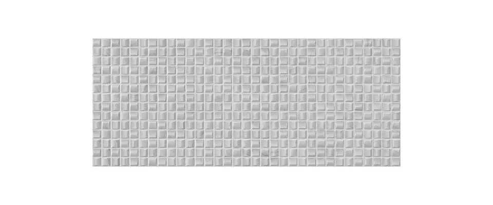 Керамическая настенная плитка Supreme (Суприм) grey mosaic wall 02 250х600 серая Gracia Ceramica