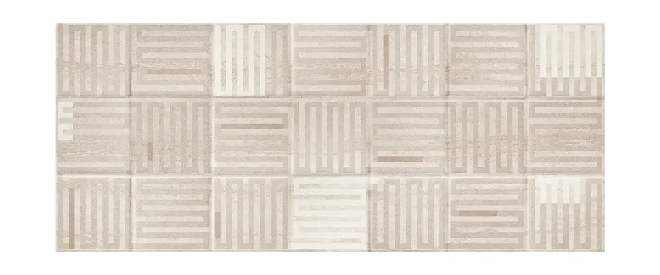 Керамическая плитка Rhodes beige wall 02 250х600 бежевая Gracia Ceramica